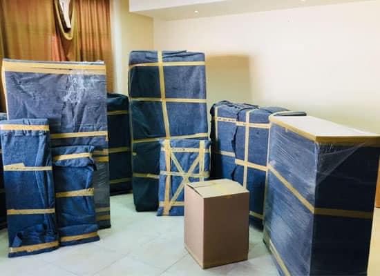 Faisal Movers service coverage area Dubai UAE map moving service